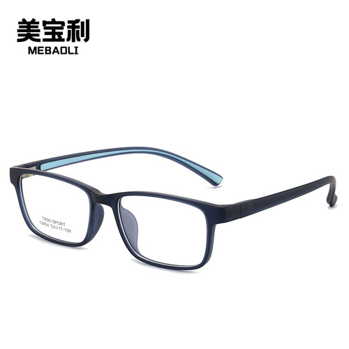Wholesale ultra-light elastic TR frames for children's glasses, suitable for middle school students and primary school students, can be equipped with myopia and amblyopia.