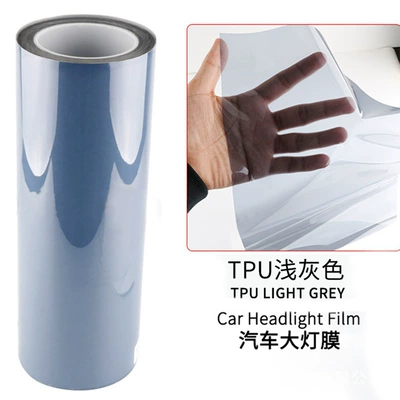 Car headlight protective film – Film - light-gray-30cm15m