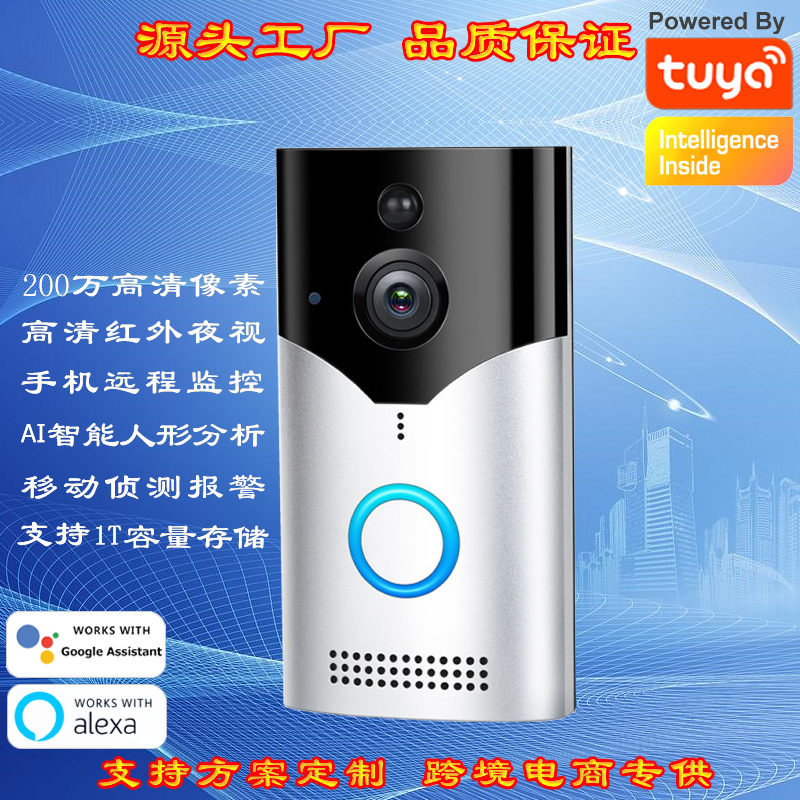 Tuya Smart Surveillance Video Doorbell E...