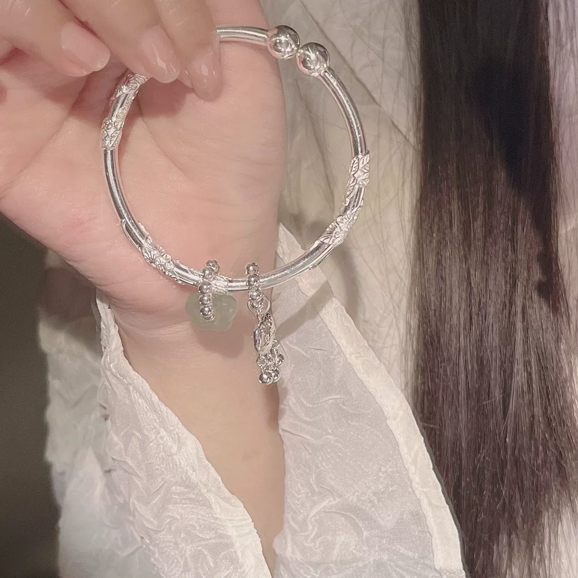 Серебряный мини-дизайнерский защитный амулет, подвеска, коллекция 2023, стиль высокого качества