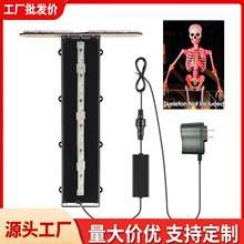 现货Witches cauldron万圣节骷髅巨型骨架LED照明套件(不含骨架)