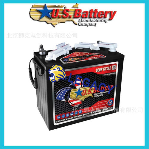 美国US蓄电池 US AGM 6V27 6V 215AH 动力牵引 洗地机  球车电瓶