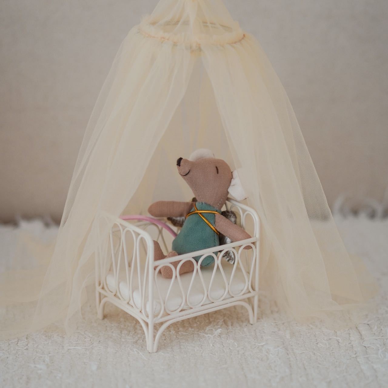 Tienda pequeña color caqui