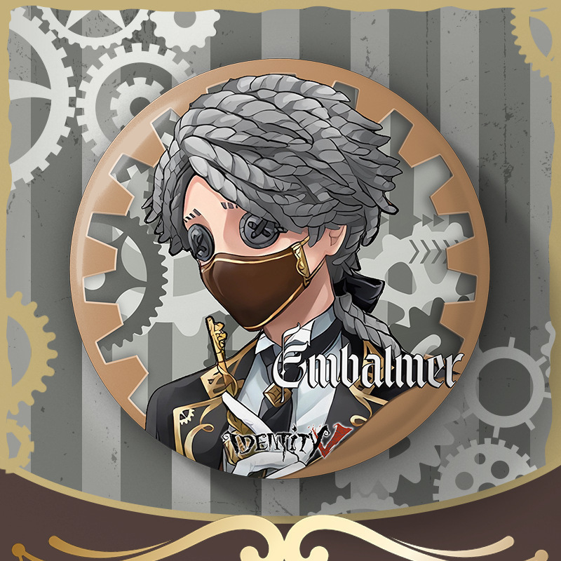 第五人格游戏完美杀青系列摄影师红夫人小说家画家75mm大徽章吧唧|undefined