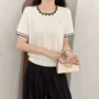 圆领夏季套头女士针织衫