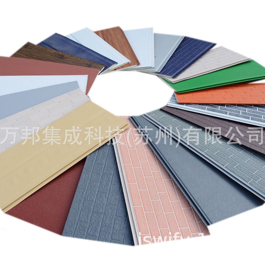 优惠供应【4米规格/常备库存】PU/PET基材金属雕花板/外墙挂板