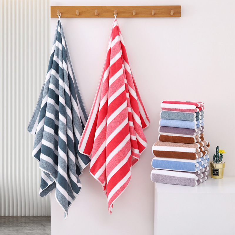 Cross-border Wide-strip Towel Gift Box suit Soft Household Face Wash Face Towel Thickened Absorbent Towel Bath Towel Business Gift