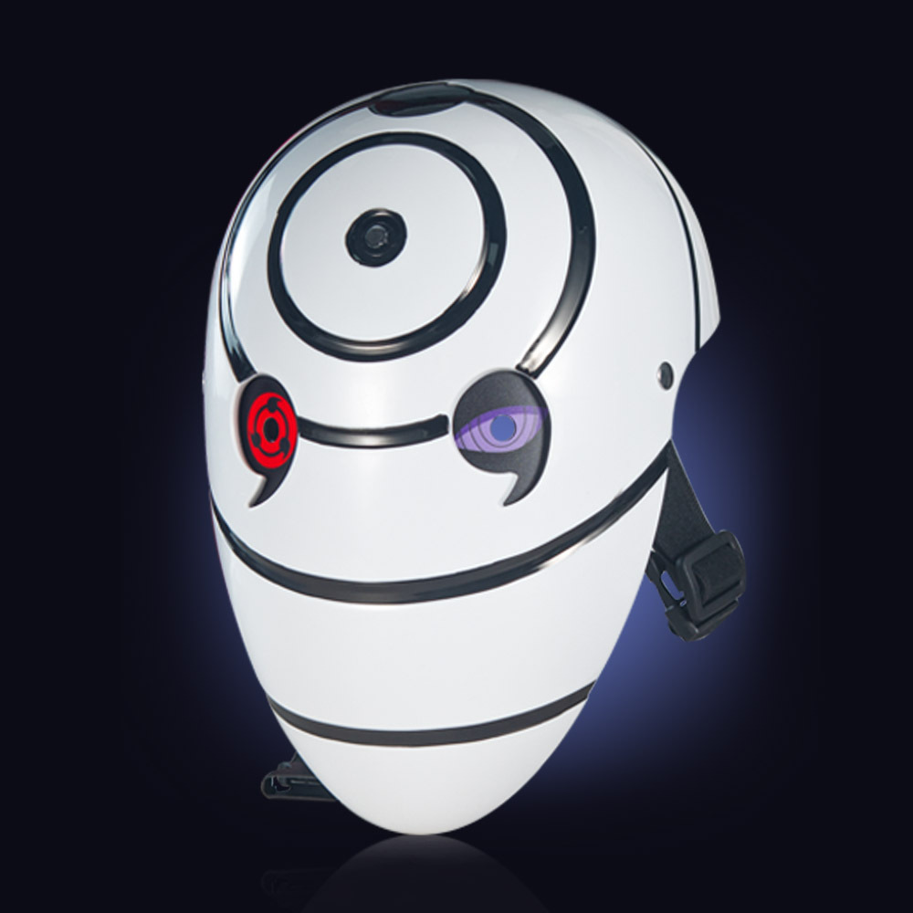 Nuevo tacto de presión luminosa con batería con máscara de arcilla cos prop escritura casco de rueda image 3