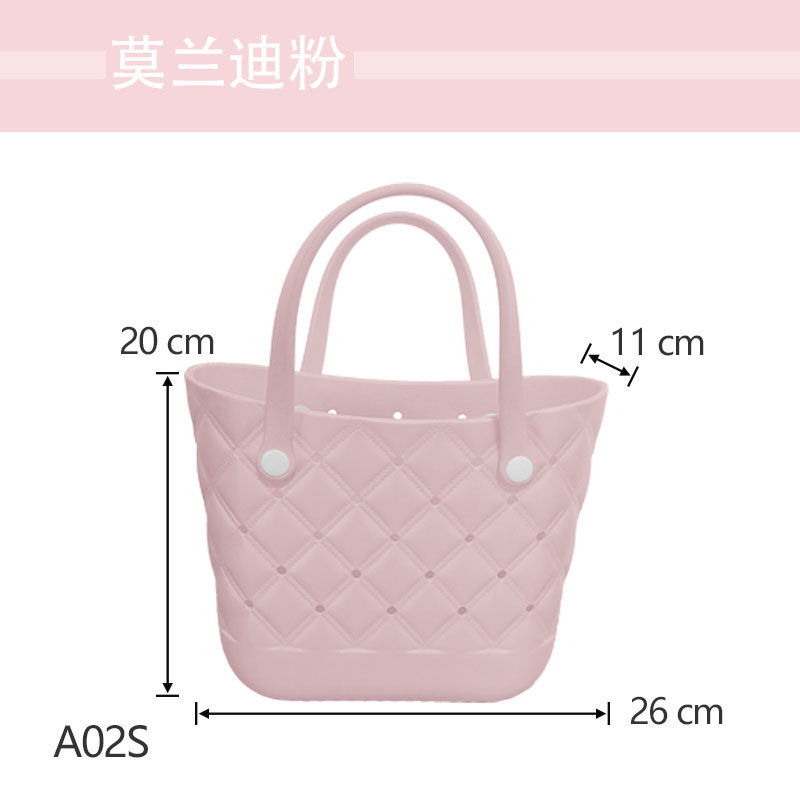 Bolso de playa bricolaje Eva nuevo moda hueco, impermeable portátil, mini bolso al aire libre bolsa Dongdong