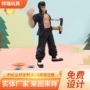 李小龙定制仿真生产公仔