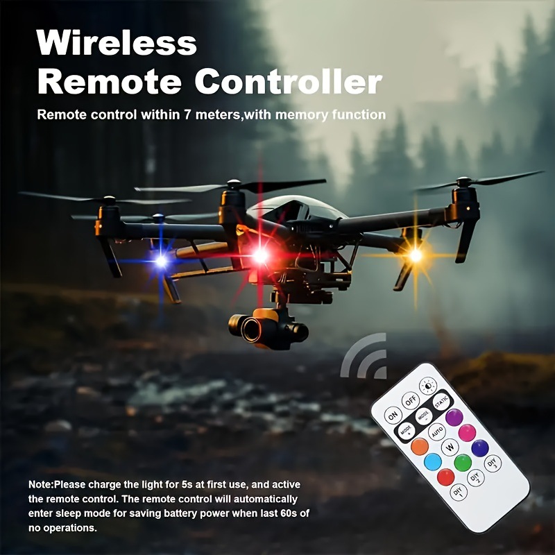 4/6pcs Wires led Strip Lights 8 Color High Brightness Transfronterizo