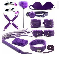 보라색 봉제인형 10종 세트