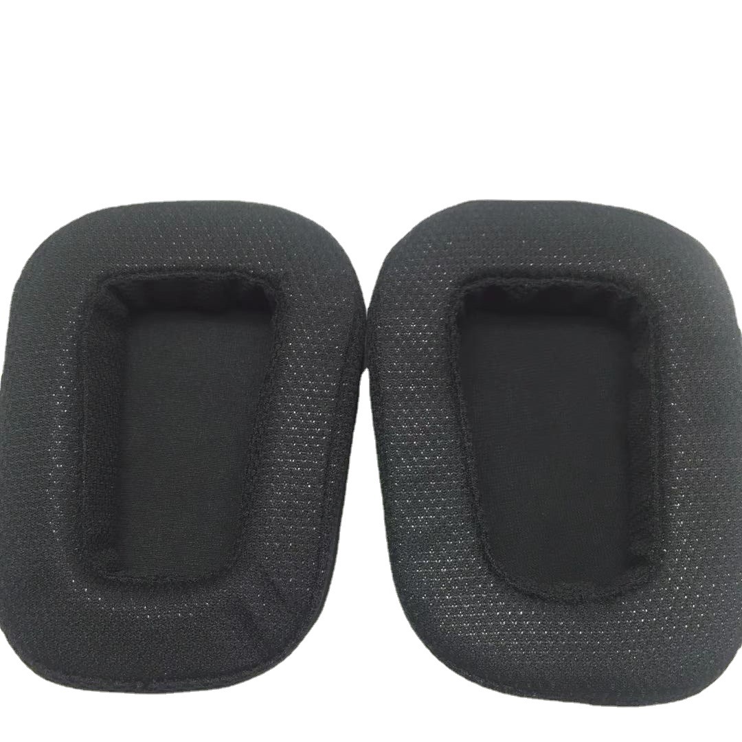 Estrictamente seleccionado para Logitech G633 G933 orejeras cubierta de esponja cubierta de oído orejeras de algodón malla