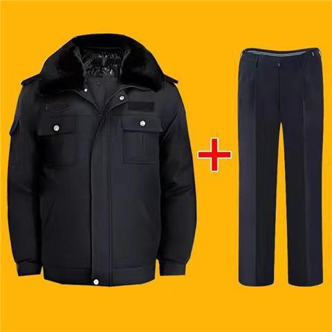 Black winter duty + winter pants (free label)