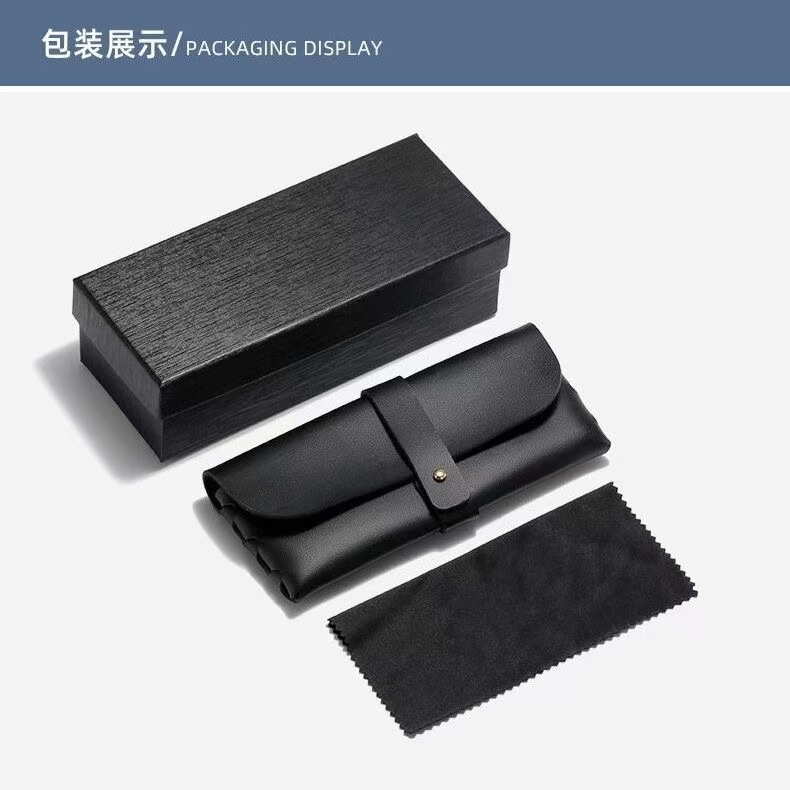 Portable Anti-Stress High-Value Storage Myopia Glasses Case for Women, Sunglasses, Car-Mounted Men's Eye Box