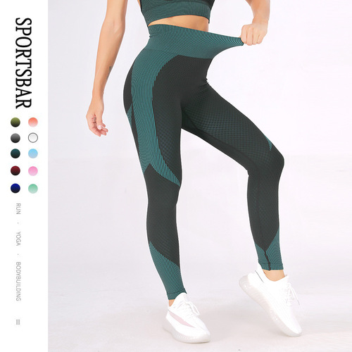 Cross-border plus-size high-waist yoga pants with outerwear lifting buttocks tight leggings peach sports quick-drying high-waist yoga pants