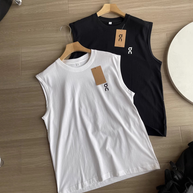Loose Vest T-Shirt for Men, Summer Trendy Brand Sports Youth Fashion Printed T-Shirt Men's Vest