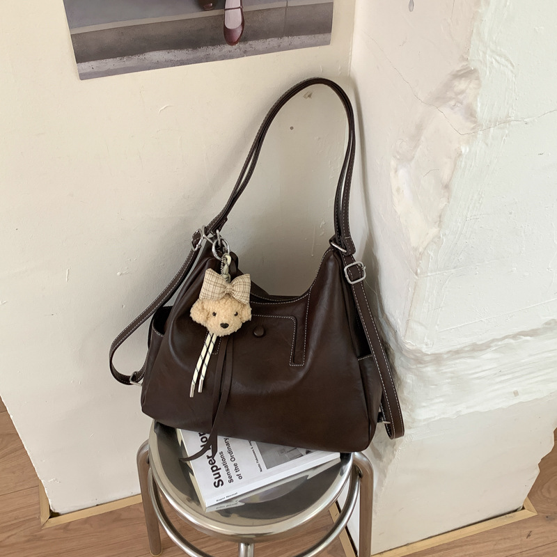 Una bolsa multipropósito de gran capacidad para mujeres 2026 nueva moda simple mochila de hombro de viaje bolsa de ocio