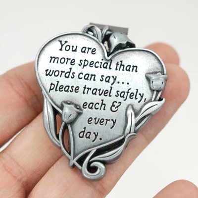 Love Car Sun Visor | Car Glasses Clip/Bill Clip