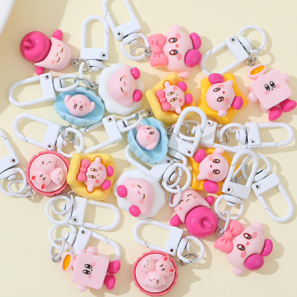 Diversión creativa de dibujos animados DIY llavero colgante lindo submarino animal de dibujos animados estudiante bolsa novias regalo creativo