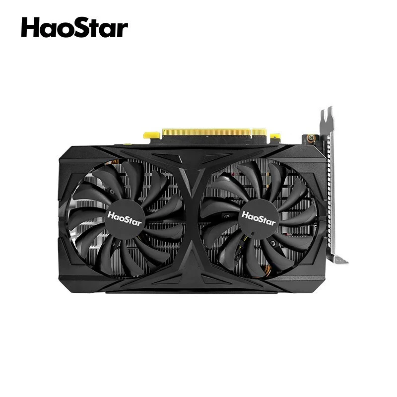 Графическая карта Haostar GTX 1660 Super 6GB GDDR6, система охлаждения с двумя вентиляторами, производительность для игр в 4K и офиса
