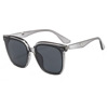 Fashionable square trend sunglasses suitable for men and women, glasses, city style, Korean style, internet celebrity