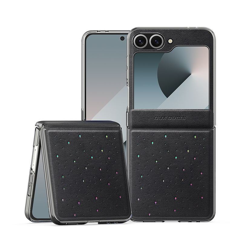 Samsung ZFold 30% off スタッキングスクリーン携帯電話ケースに適した工場肌の感触 Flip7 ファンタジー星空インフリップケース|undefined