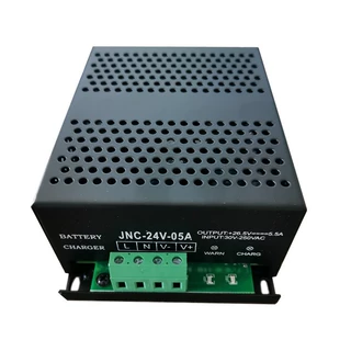5A发电机充电器JNC12V-24V 发电机浮充 智能充电器电池充电器