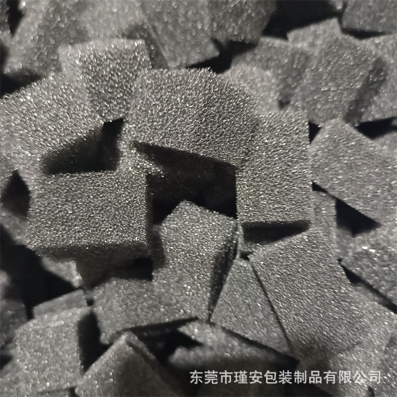 工厂批发各种填充过滤棉方块聚氨酯黑白色开孔海绵块污水处理海绵