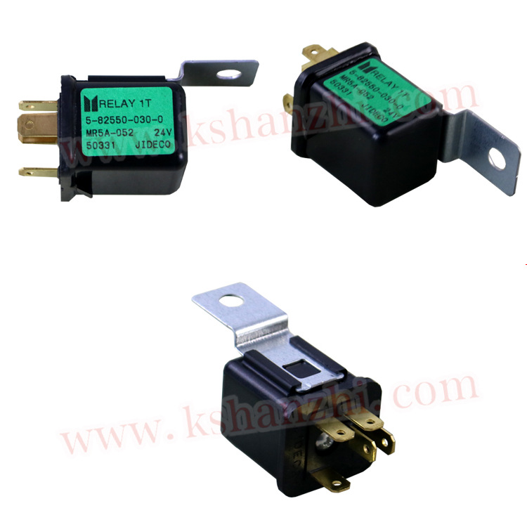 Relé de precalentamiento de carretilla elevadora 5 - 82550 - 030 - 0 para relé de arranque de 24V de accesorios ISUZU 6BG1