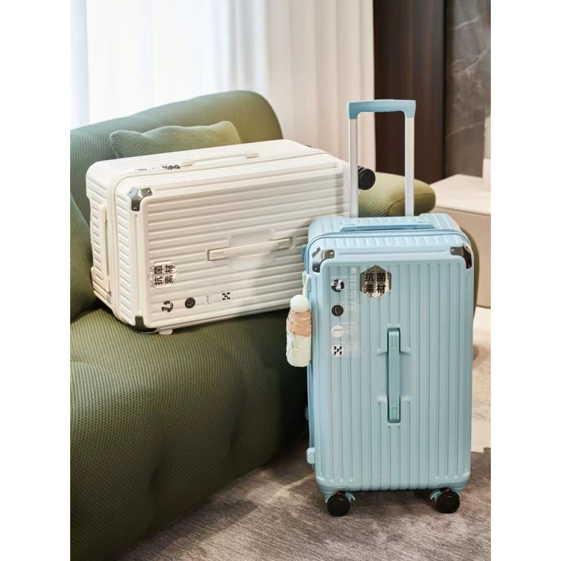 Five-Wheeled Trendy Luggage Suitcase for Women, Large-Capacity Trolley Case for Men, Student Travel Password Suitcase with Universal Wheels