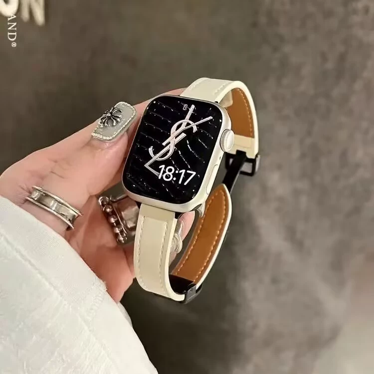 Ремешок для Apple S10/9/8/7/6 iWATCH5/4/3/2/SE, дерматологический INS магнитный пряжечный браслет