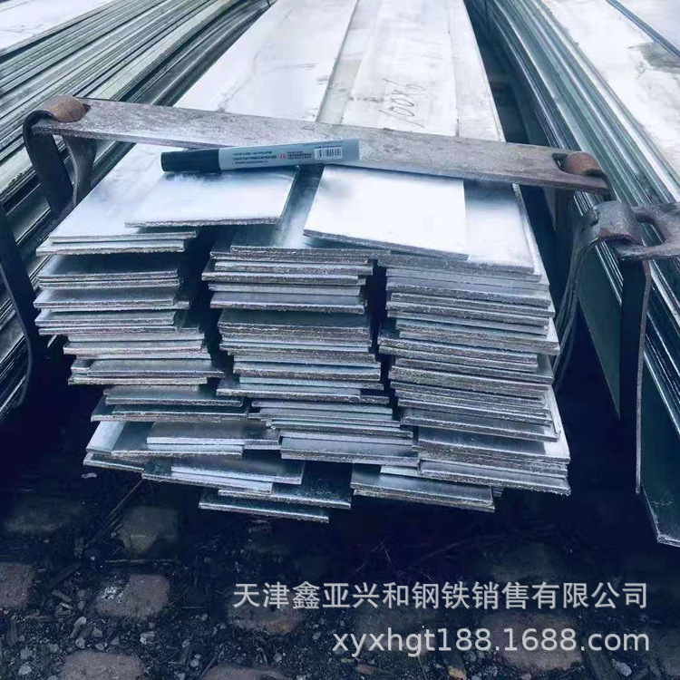 天津现货镀锌防雷扁铁1.8mm高强度扁铁 40*7.75双色接地扁铁批发