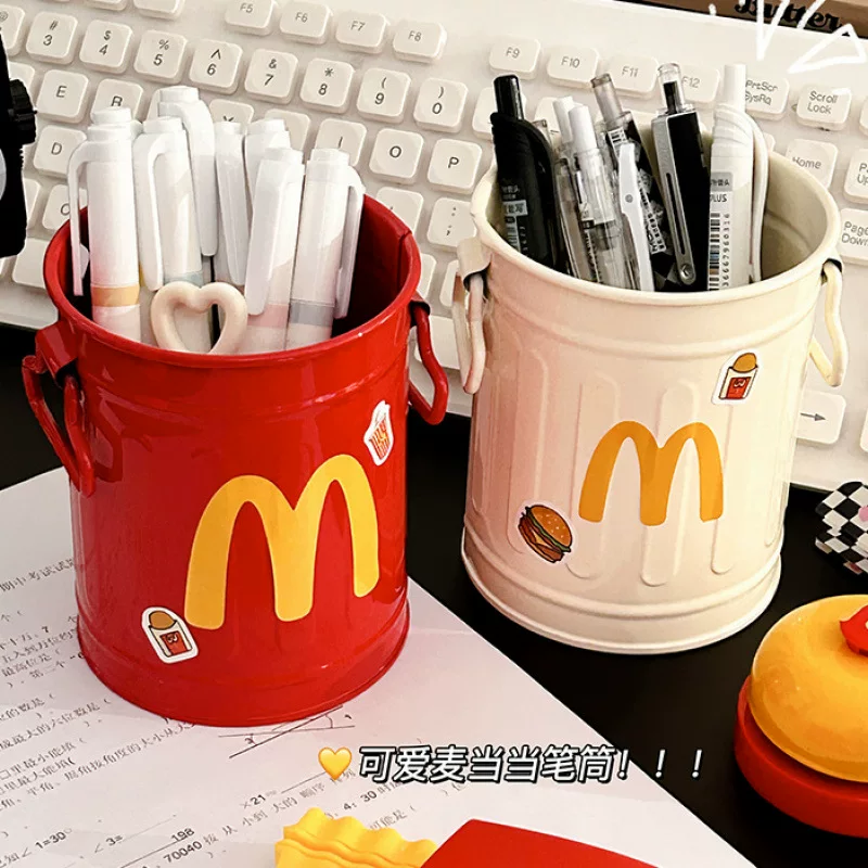 Pens holder, table storage system for elementary school students, cute stationery, brush
