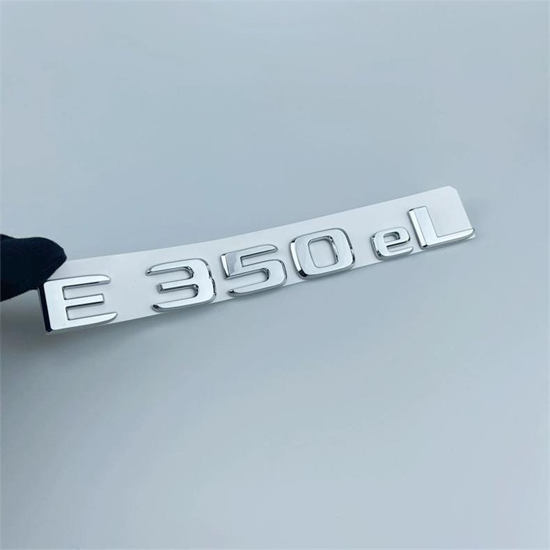 Suitable for Mercedes-Benz New Energy E-Class and New C-Class E350eL C350eL, used for modifying the rear emblem of hybrid vehicles