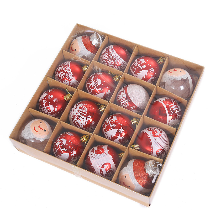 Nueva bola decorativa de temporada Fabricante Mayorista Adornos para árboles de Navidad Bolas de regalo Decoraciones para bodas Bolas de Navidad
