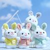 Cute school bag, rabbit, cartoon pendant, plush toy, doll, keychain, internet celebrity