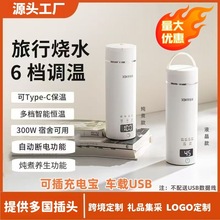 便携式电热水杯旅行迷你出差宿舍烧水壶USB小型恒温跨境电热水杯