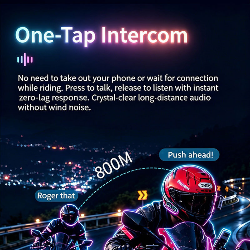 Cross-Border Foreign Trade Helmet Bluetooth Headset, Helmet Bluetooth Intercom Headset, Full-Face Helmet, Half-Face Helmet, Motorcycle Riding Stereo Headset