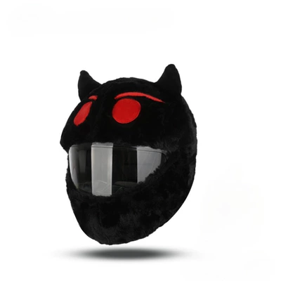 Wholesale Motorcycle Helmet Covers Dəbilqə (Kaska) aksesuarları - red-eyed-devil