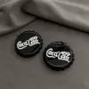 Black bottle cap