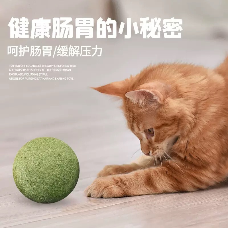 猫玩具超大猫薄荷球小猫自嗨解闷神器磨牙耐咬逗猫棒宠物猫咪用品|undefined