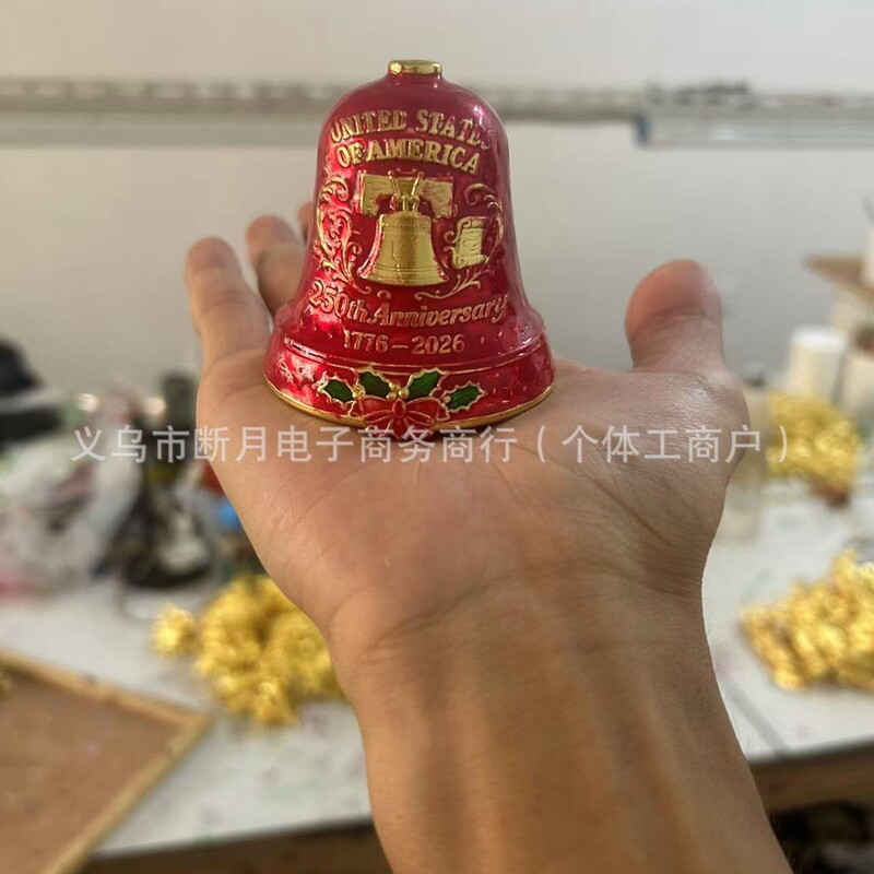 United States 250th Anniversary Bell Ornament美国250周年纪念|undefined