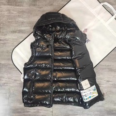 蒙家ダウンジャケット馬甲男女同タイプのカップル服コート立襟フード付き保温外着ベスト肩