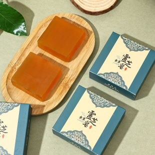 [Yilina] Cordyceps Soap Cordyceps Ganoderma Essential Oil Soap Handmade Soap Cleansing and Moisturizing 70g