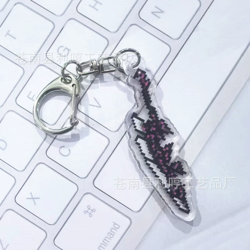 Cartoon acrylic keychain, backpack accessory