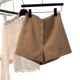 Hot recommend! Old Qian Feng ~ High-density khaki Linen Shorts Women's Comfortable Elegant New Short Pants
