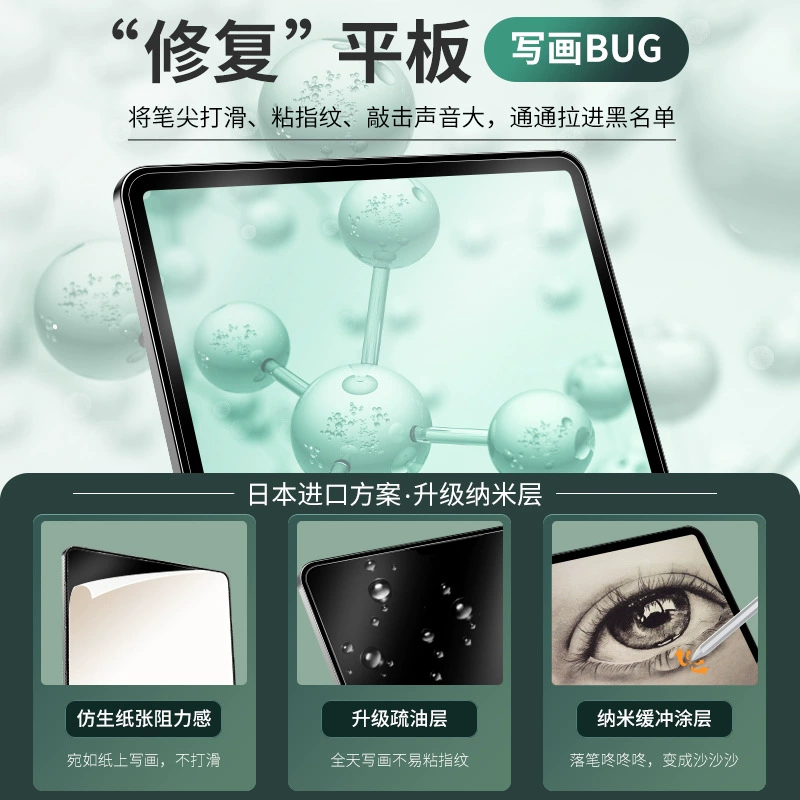 Подходит для планшета Lenovo Xiaoxin, пленка для бумаги/для письма и рисования, матовая защитная пленка 11 дюймов, модель Kent 2024