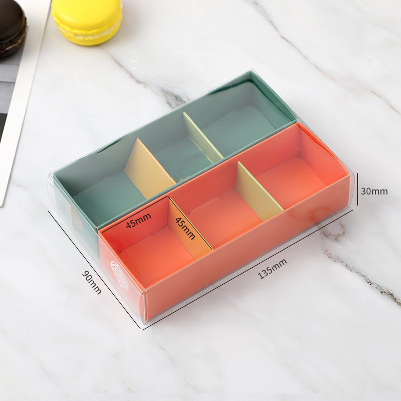 6 piezas de tipo cajón de doble color (sin palabras)*10~499 piezas