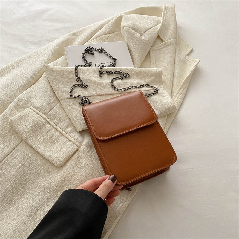 Art francés simple ocio cadena bolso de mano de mano de verano 2024 nuevo paquete de textura de alta calidad universal